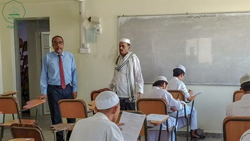 جامعة الأحقاف تدشن امتحانات الفصل الدراسي الأول بكلية الشريعة والقانون فرع المكلا للعام الجامعي (4)